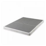 Zinus 4 Inch Low Profile Bifold Box Spring/Folding Mattress Foundation/Strong Steel Structure/No Assembly Required, Queen