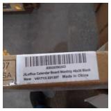 JILoffice Calendar Board Monthly 48x36 Black