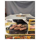 Ninja Foodi Smart XL 6-in-1 Indoor Grill with 4-qt Air Fryer, Roast, Bake, Broil, & Dehydrate - Black