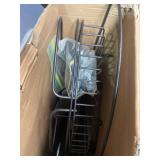 Zenna Home Shower Tension Pole Caddy, Bronze