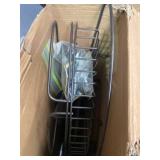 Zenna Home Shower Tension Pole Caddy, Bronze