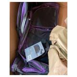 Travelers Club ADVENTURE 30 in. Multi-Pocket Upright Rolling Duffel Bag, Purple