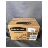 8 PLASTIC RUBBERMAID TUPPER WARE BOWLS WITH LIDS