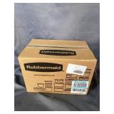 8 PLASTIC RUBBERMAID TUPPER WARE BOWLS WITH LIDS