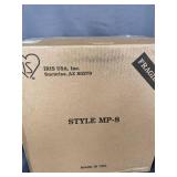 IRIS 3-Piece Airtight Pet Food Container & Scoop Combo, Navy Blue