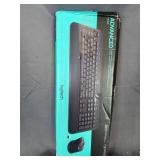 Logitech MK545 Advanced Keyboard and Mouse Set, Black