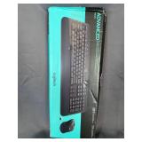 Logitech MK545 Advanced Keyboard and Mouse Set, Black