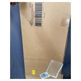 Monoprice Medium Multimedia Desktop Stand, Black Glass 25.6" x 11.0" - Stand & Riser, Desktop TV Stand, Dual Monitors w/ Height Adjustable Legs