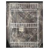 WHITE BATHROOM ORGANIZER