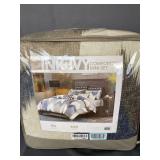 Closeout! Ink+Ivy Alpine Reversible Chevron Stripe Print Comforter Mini Set, Full/Queen Bedding