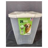 25 POUND PET FOOD CONTAINER