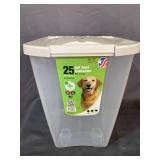 25 POUND PET FOOD CONTAINER