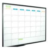 JILoffice Calendar Board Monthly 48x36 Black