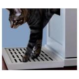 THE REFINED FELINE LITTER CATCH WOOD CAT LITTER BOX