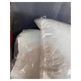 ACANVA HOME COLLECTION 2 WHITE PILLOWS