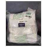 WHITE FLUFFY THROW COMFORTER