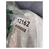 WHITE FLUFFY THROW COMFORTER