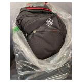 SAMSNITE BLACK AND RED ROLLING BACK PACK