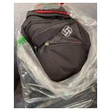 SAMSNITE BLACK AND RED ROLLING BACK PACK