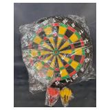MAGNETIC DART BOARD WITH DARTS