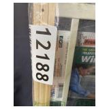 Marvin Adjustable Window Screen 18" Tall, 45"W, Extends From 25" To 45"W Steel Charcoal Extends From Case of 12