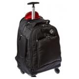 SAMSNITE BLACK AND RED ROLLING BACK PACK