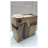 Zalman S2 ATX Mid Tower Computer/PC Case with Full Tempered Glass Side Panel, Three 120mm Fan Pre-Installed, Black