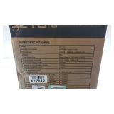 Zalman S2 ATX Mid Tower Computer/PC Case with Full Tempered Glass Side Panel, Three 120mm Fan Pre-Installed, Black