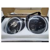 Suparee 7 Inch RGB Jeep Wrangler Headlights