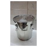 Doniks Moonshine Still 9.6Gal Steel Water Alcohol Distiller Copper Tube water distiller Home Brewing Kit Build-in Thermometer for DIY Whisky Gin Brandy Making