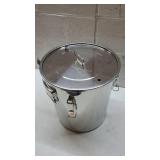 Doniks Moonshine Still 9.6Gal Steel Water Alcohol Distiller Copper Tube water distiller Home Brewing Kit Build-in Thermometer for DIY Whisky Gin Brandy Making