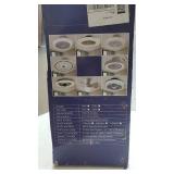 IYUNXI Modern Ceiling Fan with Lights, Flush Mount, Remote Control LED Dimming 3 Colors Lighting, Low Profile Ceiling Fan 23 Inch,72W Enclosed, Kitchen, Bedroom, Children