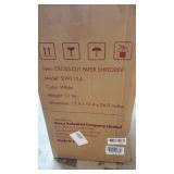 WOLVERINE 18-Sheet 60 Mins Running Time Cross Cut High Security Level P-4 Heavy Duty Paper/CD/Card Ultra Quiet Shredder for Home Office with 6 Gallons Pullout Waste Bin SD9113 (White ETL)