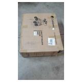 OasisSpace Heavy Duty Rollator Walker - Bariatric Rollator Walker with Large Seat for Seniors Support Up 450 lbs (Blue)