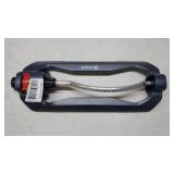 Eden 94114 Oscillating Sprinkler for Lawn and Garden W/Quick Connect Starter Set, 18 Nozzles, Covers up to 4,000 sq. ft