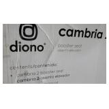 Diono Cambria 2 Latch, 2-in-1 Belt Positioning Booster Seat with XL Space and Room to Grow, Pink