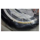 Farberware Glide Deep Nonstick Frying Pan / Fry Pan / Skillet with Helper Handle - 12.5 Inch, Black