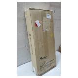 Furinno Turn-N-Tube Tall End Table with Bin, Espresso/Brown, Set of 2