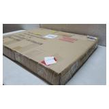 20 in. W x 28 in. H Silver Frameless Mirror