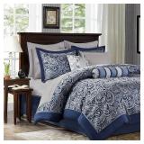 Madison Park Adeline 12-Pc. King Comforter Set Bedding