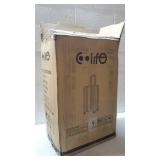 Coolife Luggage Expandable Suitcase PC+ABS 3 Piece Set with TSA Lock Spinner 20in24in28in