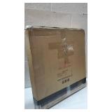 Black Circle Wall Mirror 20 Inch Round Wall Mirror for Entryways, Washrooms, Living Rooms and More (Black, 20")