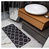 Mabel Home Anti Fatigue Floor Mat- 3 Size(20x32 & 20x39 & 24x70),16 Colors - Standing Desk Mat-Kitchen Floor Mat-Stain ResistantHome Non-Slip Bottom, Extra Soft (Diamond, 20 x 39)