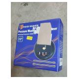 RIDGE WASHER Surface Cleaner for Pressure Washer, 13 Inch, Pressure Washer Surface Cleaner Attachment with 2 Pcs Power Extension Wands, 2500 PSI