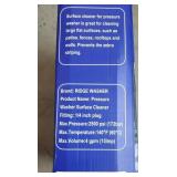 RIDGE WASHER Surface Cleaner for Pressure Washer, 13 Inch, Pressure Washer Surface Cleaner Attachment with 2 Pcs Power Extension Wands, 2500 PSI
