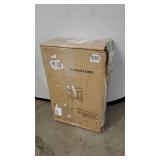 Nathan James Hylie Nailhead Wood Pub-Height Kitchen Counter Bar Stool 29", Beige/Light Brown