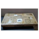 Klvied Heavy Duty Pedestal Poster Sign Stand, Adjustable Aluminum 8.5" x 11" Floor Standing Sign Holder for Both Vertical and Horizontal View, Black