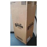 Playtex Diaper Genie Complete Pail with Built-In Odor Controlling Antimicrobial, Includes Pail and 1 Clean Laundry Scent Refill, White Pail