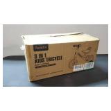 Peradix 3 in 1 Toddler Tricycle for 1-4 Year Olds, Kids Bike Riding Toys Gifts for 2 Year Old Boys Girls, Lightweight Baby Balance Bike with Adjustable Seat and Detachable Pedals(Pink)