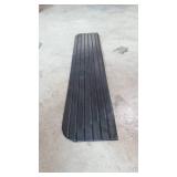 RK Safety RK-RTR01 1" Rise Solid Rubber Power Wheelchair Scooter Threshold Ramp (1 Pc)